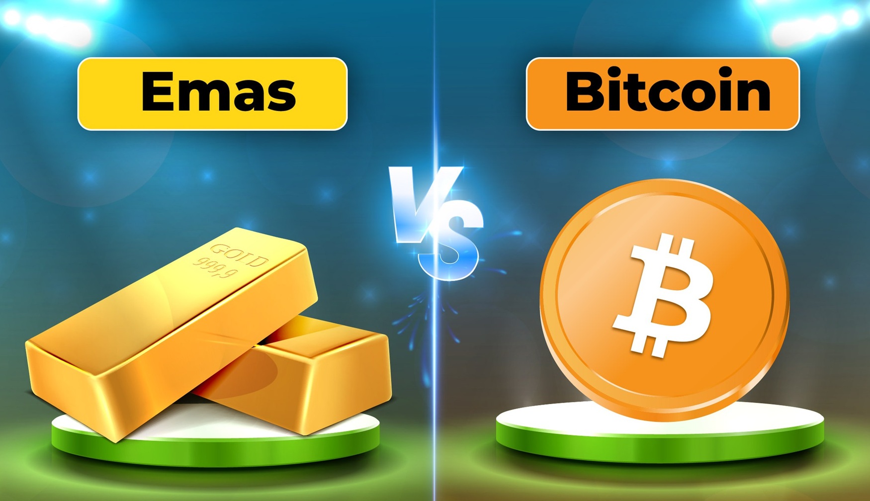 Bagaimana sentimen pasar dan berita ekonomi terbaru mempercepat kenaikan Bitcoin dibanding emas