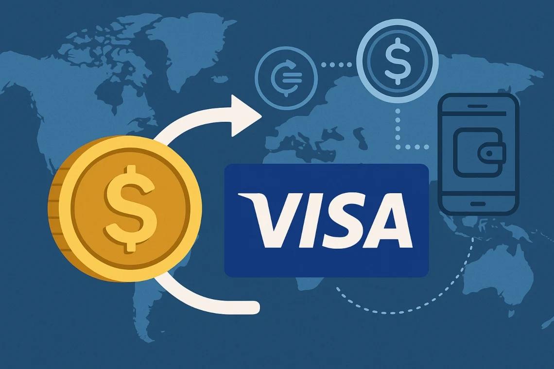 Visa mengumumkan dukungan pembayaran menggunakan empat stablecoin di empat blockchain berbeda